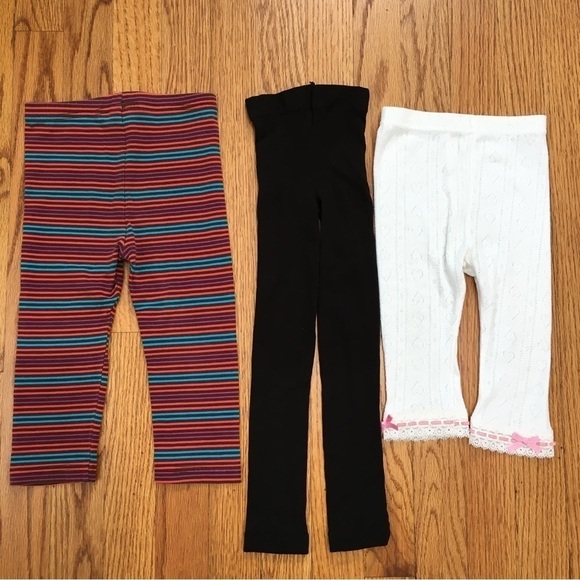 Baby girls leggings pull on tights - Picture 2 of 9